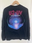 U2 Uv Atomic City Sphere Las Vegas Long Sleeve Tour Shirt Size Large Back Print