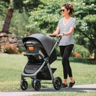 Chicco Bravo 3-in-1 Travel System Stroller W  Car Seat In Camden Grey Black New