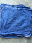 2500 New B Grade Great Mechanics Shop Rags Towels Blue 13 x14 