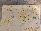 Vtg 70   s Contact Brand Self Adhesive Shelf Liner Green yellow Butterfly Flowers