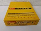 Sealed Kodak F Single Weight 4    X 5    Darkroom Paper 100pc Exp  3 1970 Sa