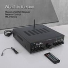 Pyle Wireless Bluetooth Home Stereo Amplifier-multi-channel 200 Watt Powe Pda4bu