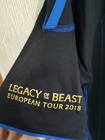 Iron Maiden Football Soccer Jersey Legacy Of The Beast 2018 European Tour Large
