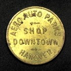Aero Auto Parks In Downtown Hanover  Pa Parking Token 22mm  d471 