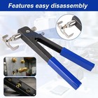 430pcs Rivet Nut Tool Kit  Metric Rivnuts Assortment Kit  m8 m6 m5 m4 m3   Rivnu