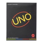 Mattel Uno Minimalista Version Family Card Game Special Edition Set New Sealed