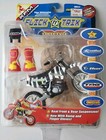 Flick Trix Zebra Striped Dirt Bike Ramp Mx Vintage 2000 Motorcycle Finger Gloves