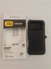 Iphone 17 Pro Max 6 9  Defender Series Case Black Includes Holster Clip
