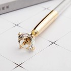 Luxury Metal Crystal Pen Big Diamond Ballpoint Pen Stationery School Pen Office