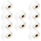 10rolls Jewelry Price Tag 1500 Labels 3 8  X 3 4  For Dymo 30299 Labelwriter 4xl