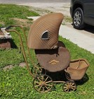 Heywood-wakefield Rare Sleeper Stroller 1920 s Full Size