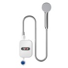 Small 110v 3500w Tankless Hot Water Heater Shower Electric Instant Water Heater