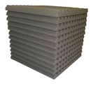 12 Pcs 12 x12 x1  Acoustic Foam Panel Tiles Wall Record Studio Sound Dark Gray