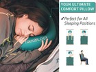 Trekology Ultralight Inflatable Camping Travel Pillow - Aluft 2 0 Compressibl   