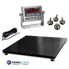 New Heavy Duty 5 x5  Floor Scale 10k Lb Pallet Freight Shipping Scale