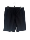 Reebok Men Regular Fit Sweat Shorts Large   8 Black Solid
