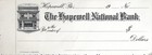 Vintage Hopewell National Bank Blank Check Proof Hopewell Pennsylvania Ephemera
