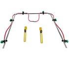 6 Nozzle Foldable Sprayer Boom Wide Spray For Atv Utv Agricultural Spraying