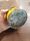 Vintage Metal 1 Lb Grease Motor Oil Can Nos Still Full