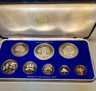 Franklin Mint 1975 Jamaica 8 Coin Proof Set