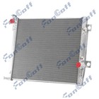 2-row Aluminum Radiator For 2003-2009 08 Toyota 4runner Lexus Gx470 Sr5 4 7l At