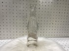 Vintage Pepsi-cola Glass Soda Bottle 12oz Clear Red White Label Embossed Decor