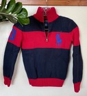 Boys Polo Ralph Lauren Pullover Sweater Euc - Size Small 8