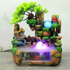 Rockery Fountain Waterfall Feng Shui Desktop Water Sound Indoor Desk Decor New