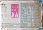 Simplicity Vintage 70s Sewing Pattern 6979 Maxi Fitted Sun Dress   Top Size 12