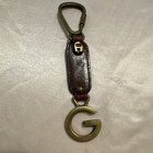 Vintage Etienne Aigner Keychain With Signature G Logo Charm