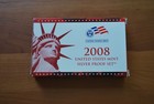 2008 United States Mint Silver Proof Set  Coa   Box  14 Coins