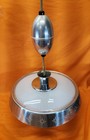 Vintage Harmony House Mcm Pull Down Retractable Light Fixture Atomic Ufo Saucer 
