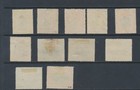 North Borneo Stamps 1894 Sg66 68 69 70 72 73a 74 76 78 9 Used   Cto Cv   238 25
