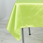 60x60  Square Satin Overlays Wedding Party Reception Dinner Catering Decorations