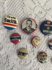 Pick 4 Button Pins   Great Lot Vintage Political Campaign Button Pins 4 For  20