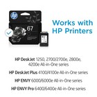 Hp 67 Black Original Ink Cartridge   Expiration  2027 - 2028