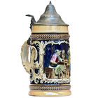 Marzi   Remy Beer Stein 218   Lidded 0 5 L Germany Antique Ca 1900s