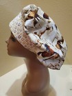 Wild Horses Women s Bouffant Surgical Scrub Hat cap Handmade