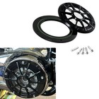 Black Primary Clutch Derby Cover For Harley Road Glide Street Glide Special 16 