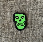 The Misfits - Punk Rock Fiend Ghost Skull Embroidered Iron-on sew Mini Patch
