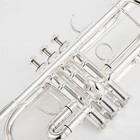 9445chs C Trumpet C Flat Brass Silvering Professional Trumpet With Leather Case