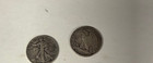 Magic Trick Gimmicked Walking Liberty Silver Half Dollar With Steel-shimmed Core