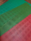 Lot   8 Darice Plastic Canvas Sheets   12  X 18  Rectangles    Various Colors