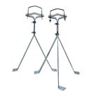 Skywalker 12  Heavy-duty Wall Mount Kit For Tv Antenna Mast satellite Dish Mast