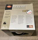Nos  Revere Ware Whistling Tea Kettle Copper Bottom Nib  6 Cup 3511217
