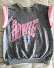 David Bowie Serious Moonlight Tour  83 Concert Tour Sleeveless Sweatshirt Large
