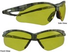 Jackson Nemesis Camo Safety Glasses With Amber Lens