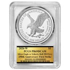 Presale - 2026-w Proof  1 American Silver Eagle Pcgs Pr69dcam Fs American 250th