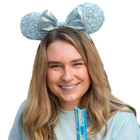 Frozen Arendelle Aqua Disney Parks Minnie Mouse Ears Blue Headband Girl Gift