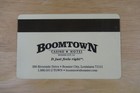 Boomtown Casino Hotel Bossier City Louisiana Players Slot Card  blank 
